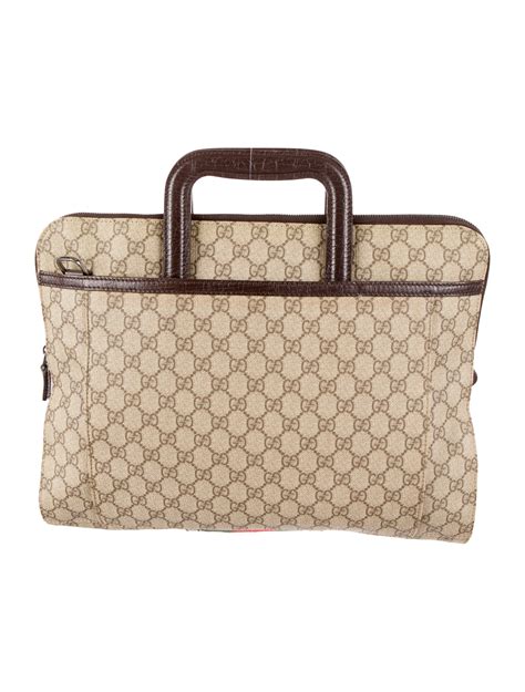 gucci laptop ipad bag|Gucci rolling laptop bag.